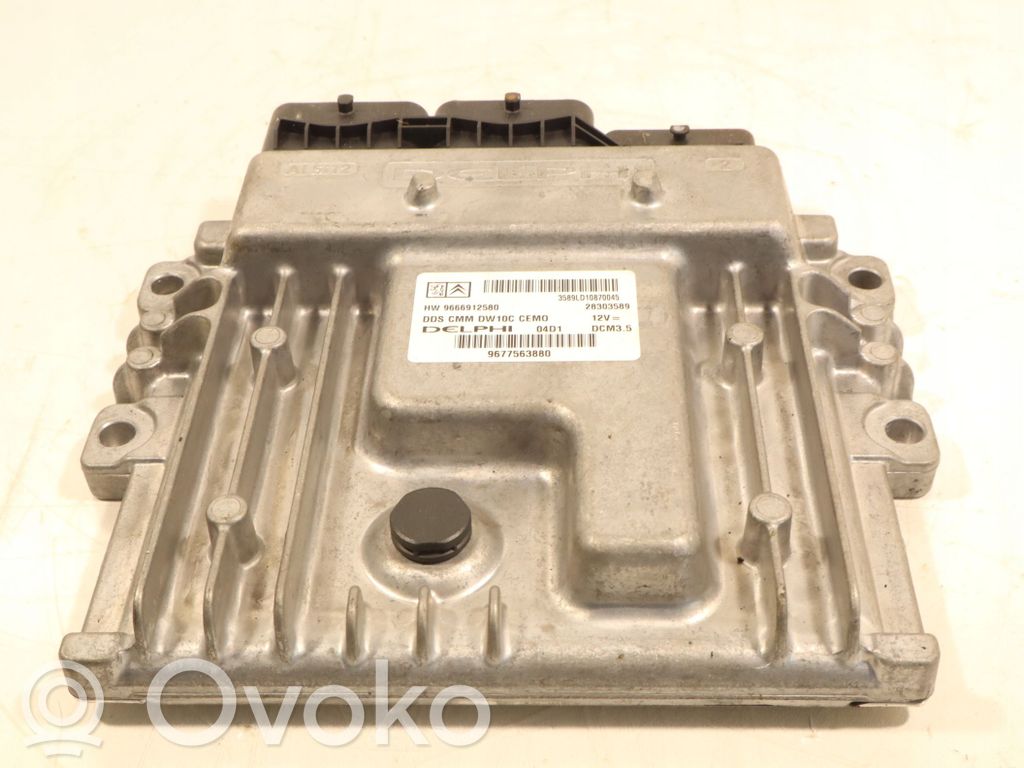 Peugeot 508 Unité de commande, module ECU de moteur