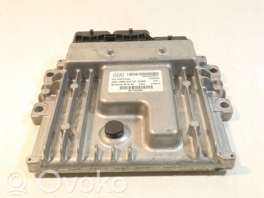 Peugeot 508 Engine control unit/module ECU 