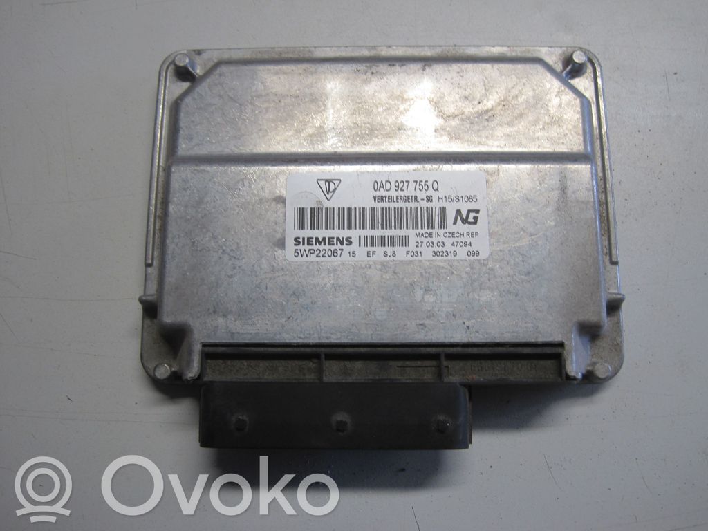 Porsche Cayenne (9PA) Unitate/modul de control motor 