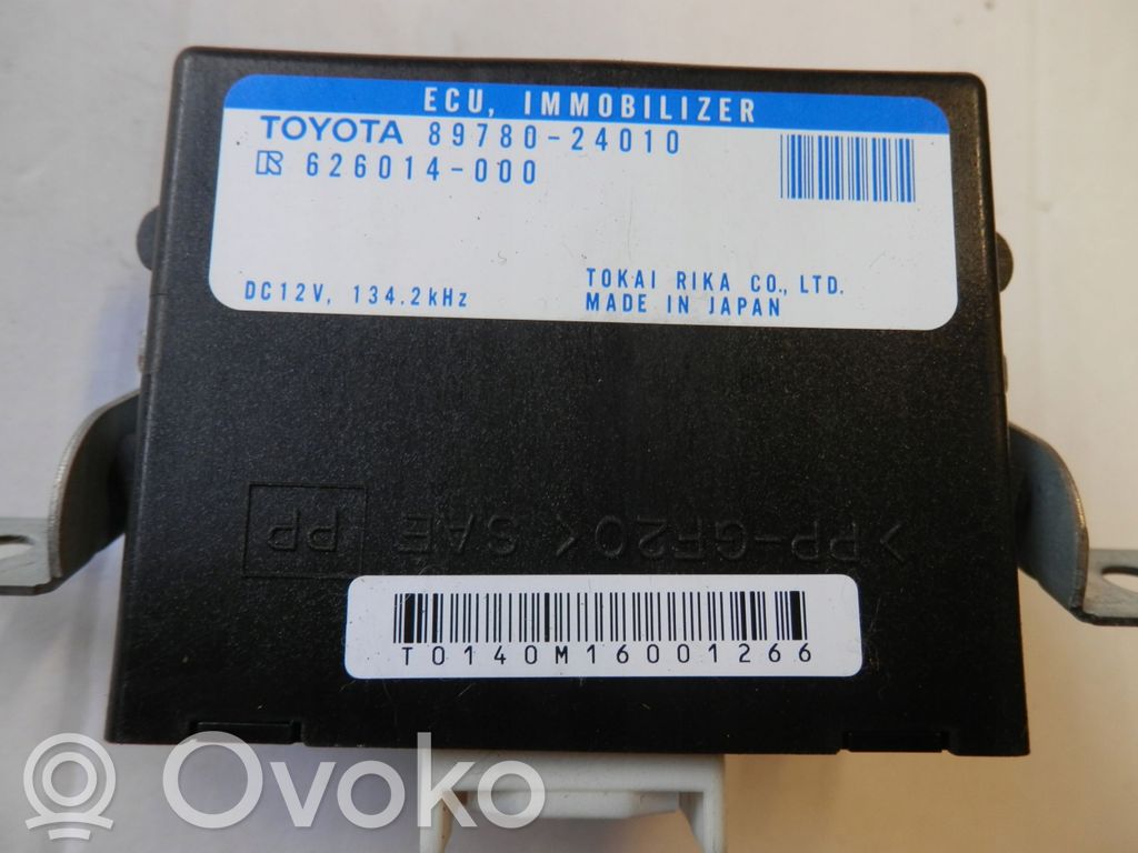 Lexus SC 430 Immobilizer control unit/module 