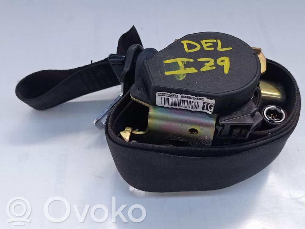 Peugeot 207 CC Cinturón delantero 