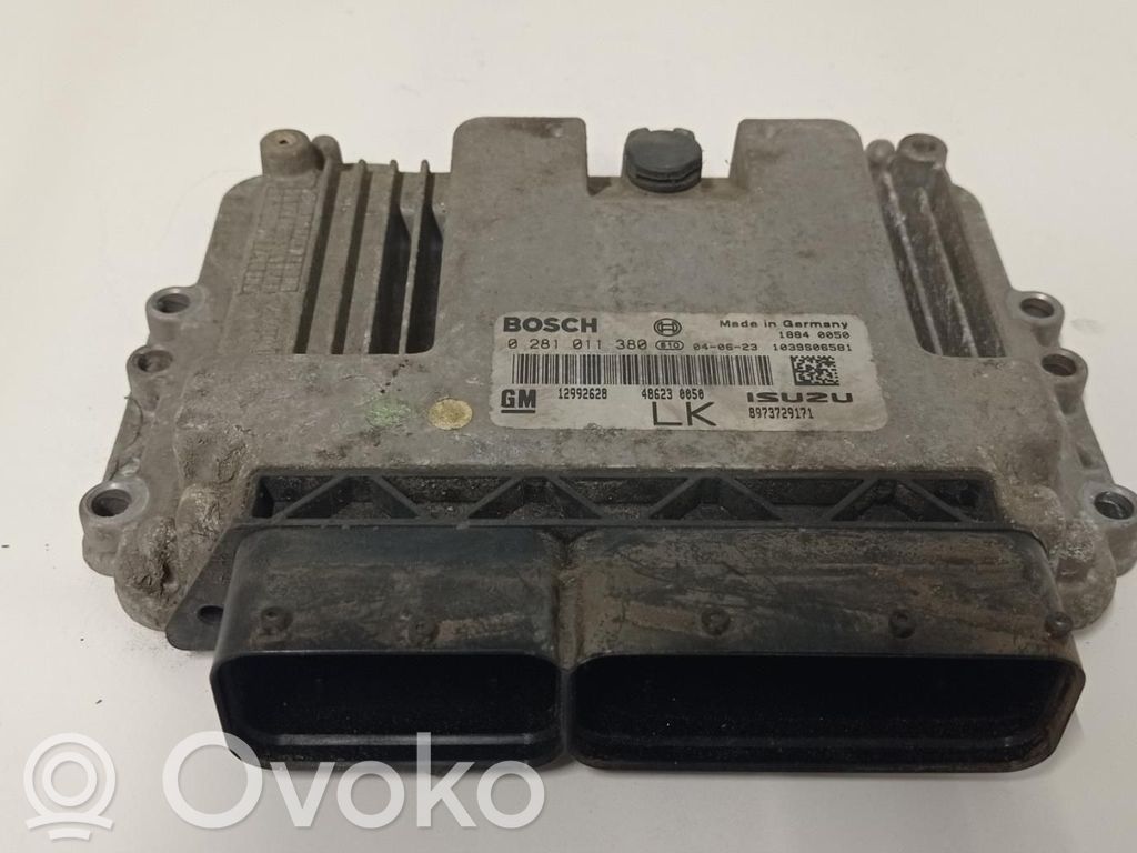 Opel Astra H Engine control unit/module ECU 