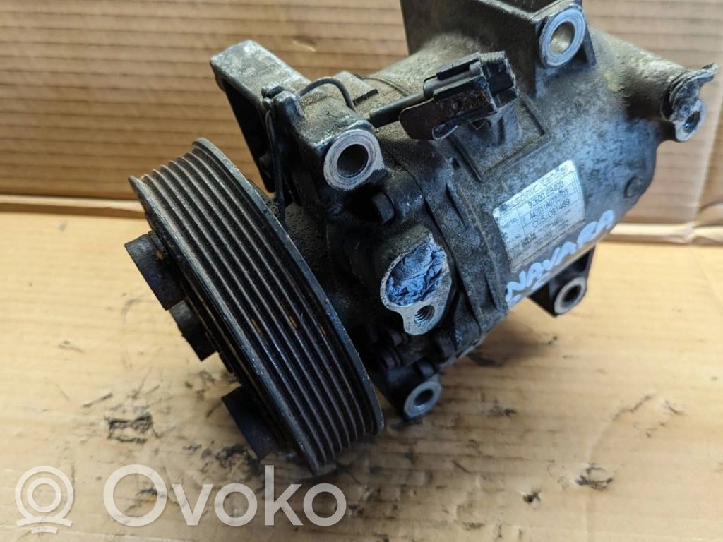 Nissan Navara D40 Kompresor / Sprężarka klimatyzacji A/C 