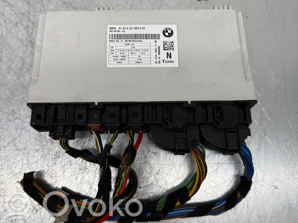 Seat control module   9221863