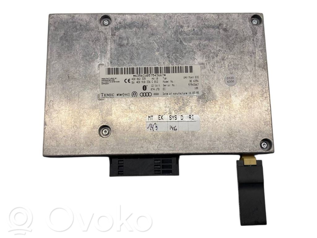 Bluetooth control unit module   4E0862335,4E0910336C