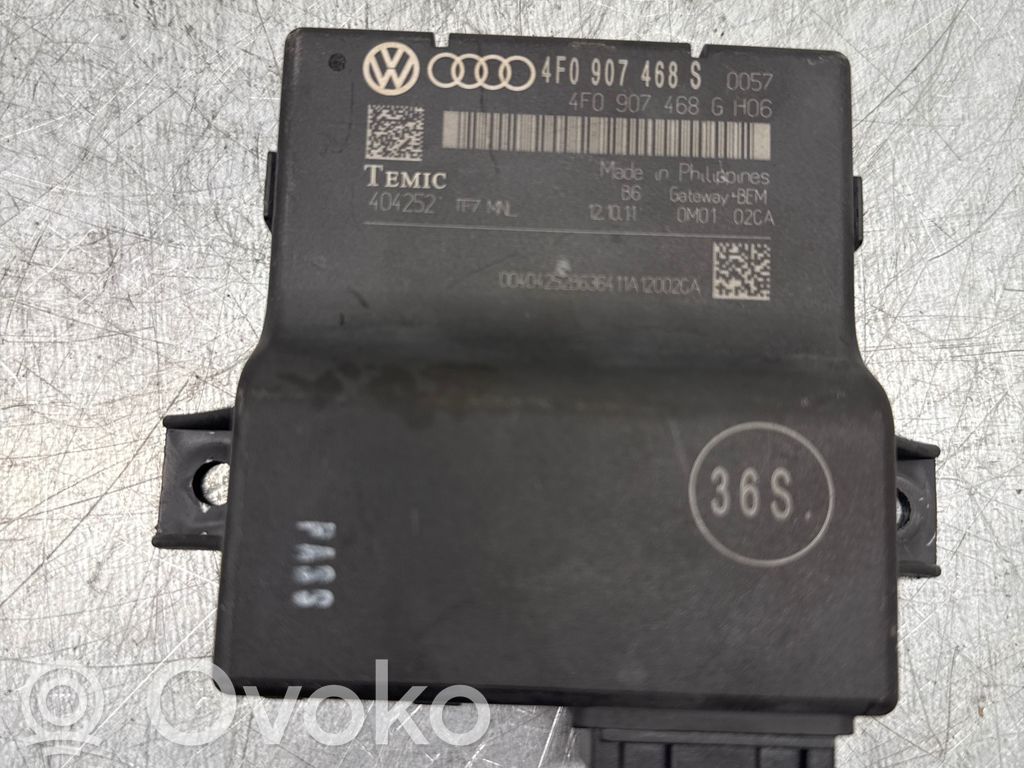 Audi Q7 4L Unidad de control/módulo de la bomba de inyección de combustible 