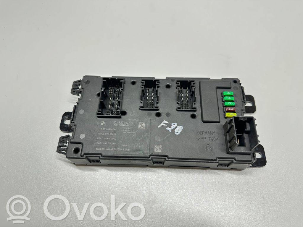 BMW 1 F20 F21 Sterownik / Moduł komfortu 