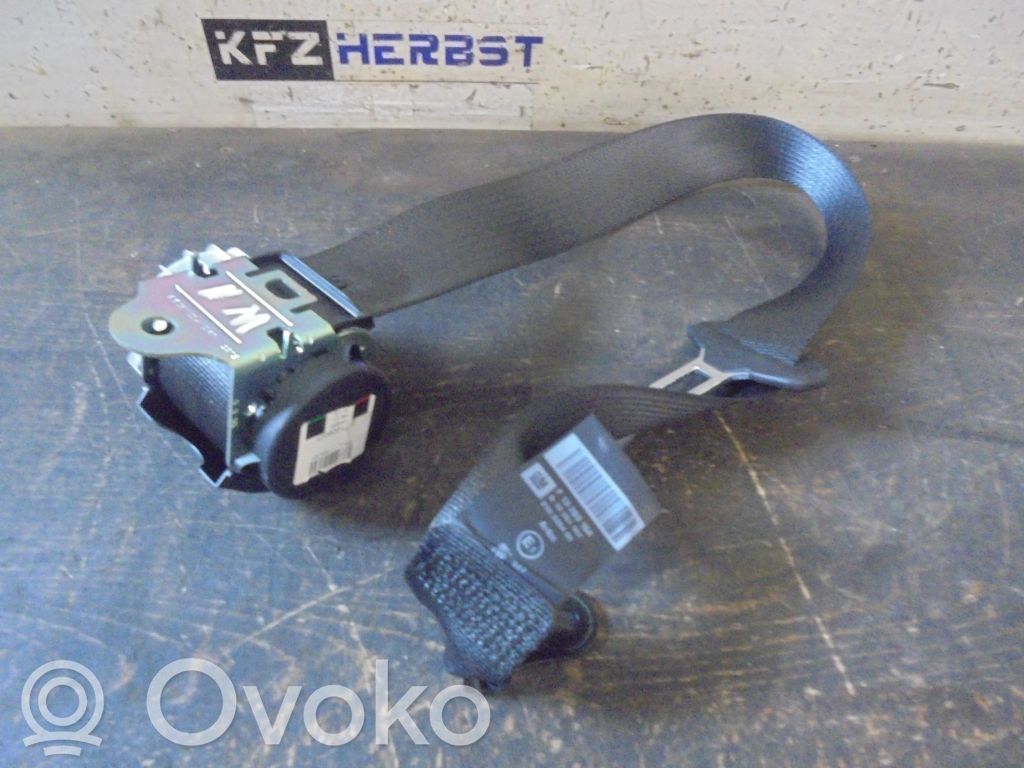 Opel Astra J Takaistuimen turvavyö 