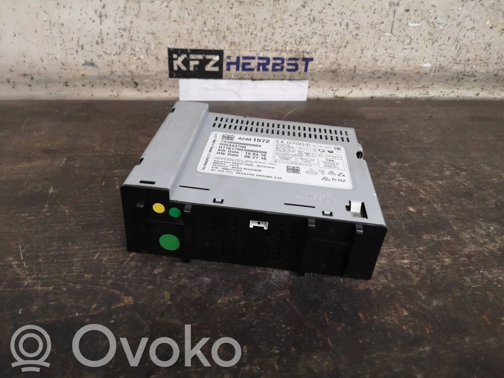 Opel Astra K Unità di navigazione lettore CD/DVD 