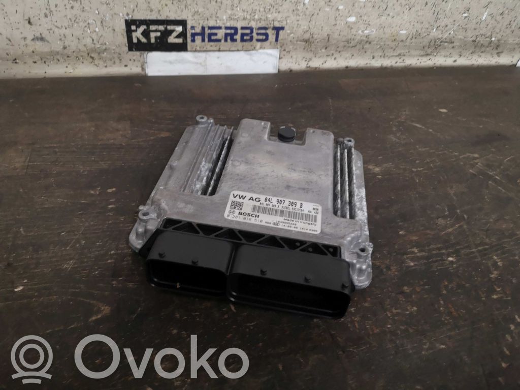Engine control unit/module   04L907309B,04L907309B,0281018510,0281018510,04L906021M,04L907309B,5G0