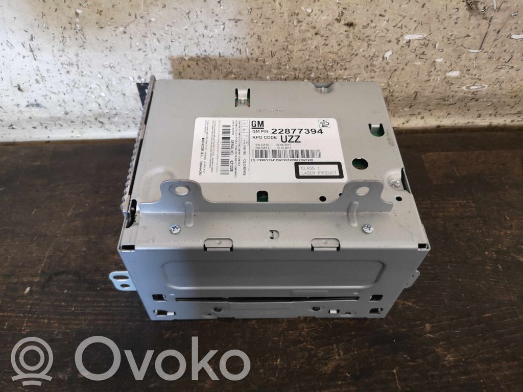 Opel Meriva B Unità di navigazione lettore CD/DVD 