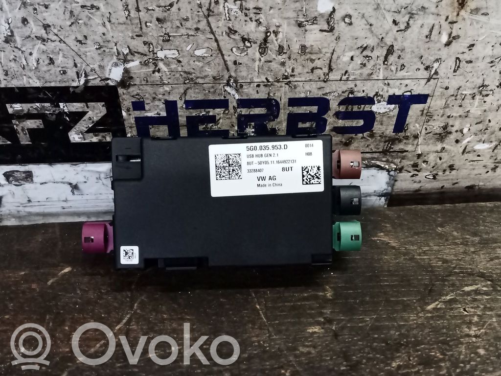Alte unități/module de control   5G0035953D,5G0035953D,5G0035953D