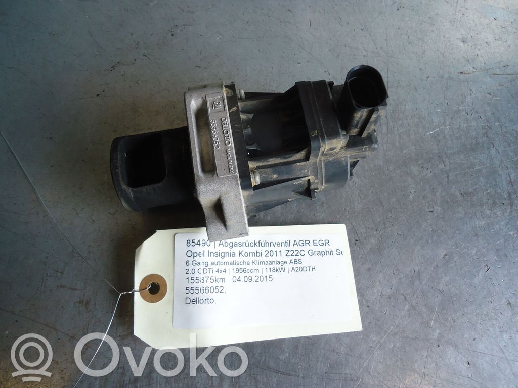 Válvula EGR   55566052,55566052,55566052