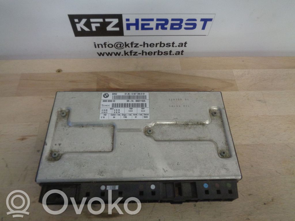 BMW 7 E65 E66 Autres unités de commande / modules 