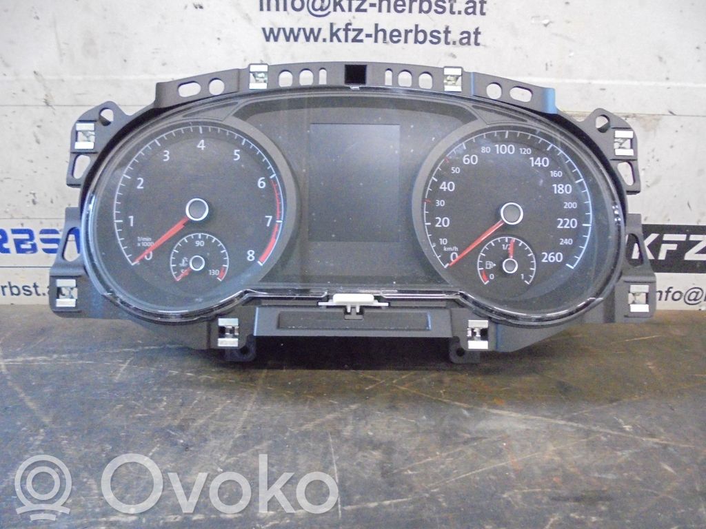 Volkswagen Golf VII Compteur de vitesse tableau de bord