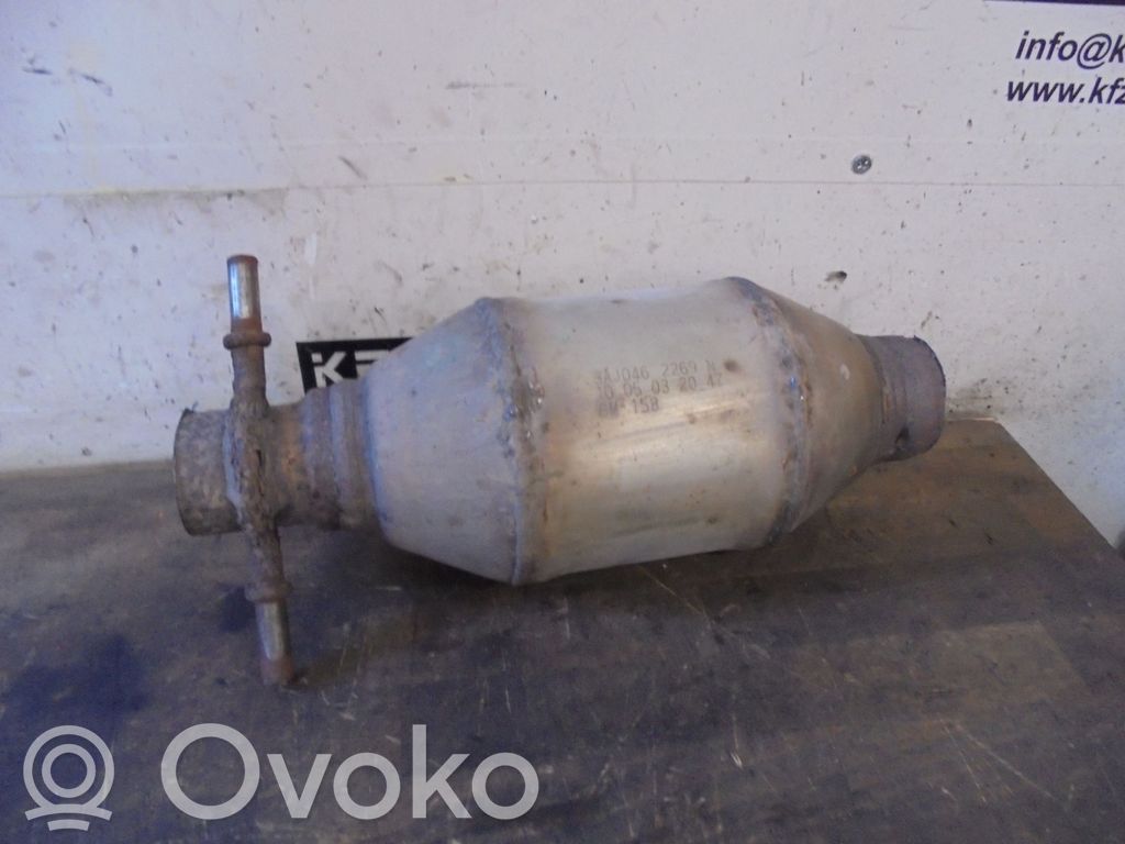 Opel Meriva B Catalyst/FAP/DPF particulate filter 