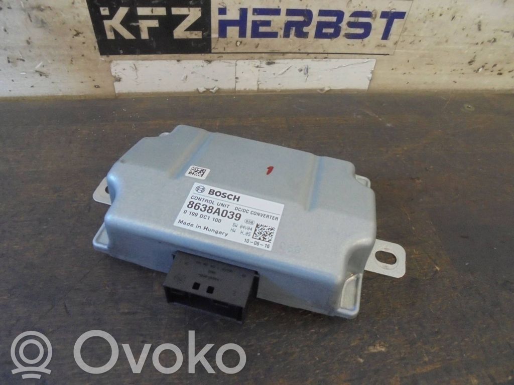 Altre centraline/moduli   8638A039,8638A039,8638A039