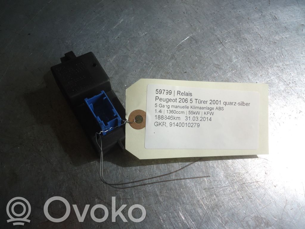 Peugeot 206 Other relay 