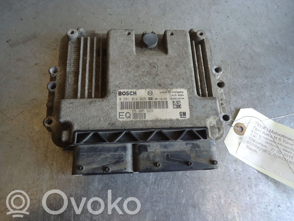 Opel Astra G Engine control unit/module 
