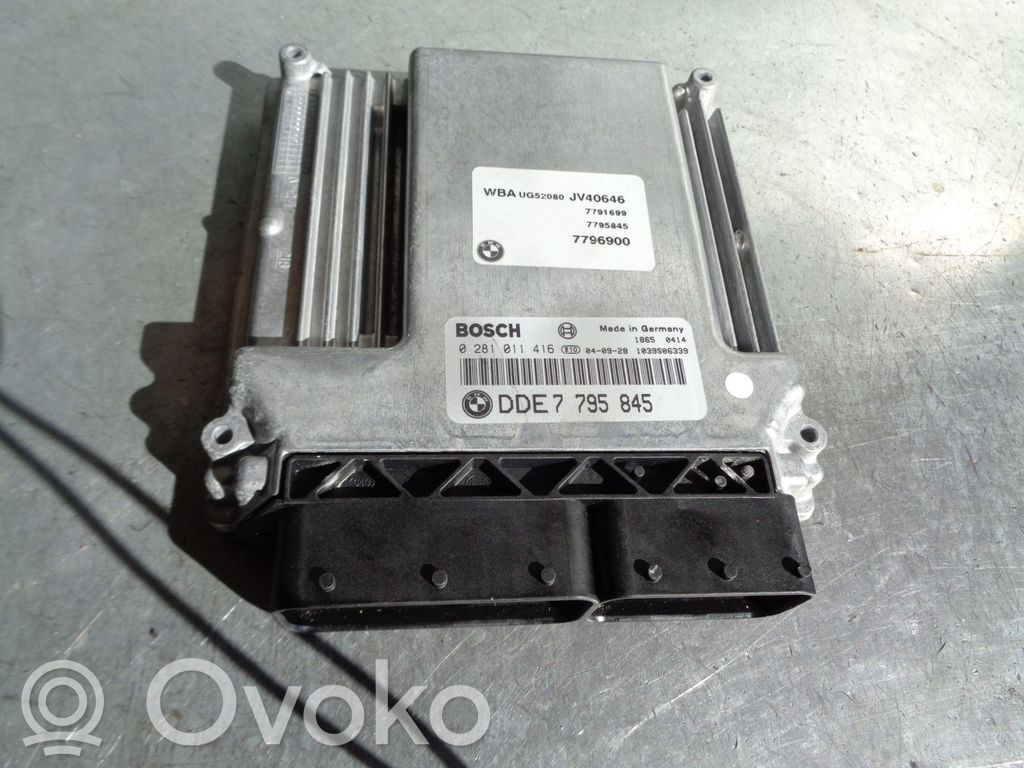 Engine control unit/module   7795845,7795845,0281011416,0281011416,18650414,7795845,DDE