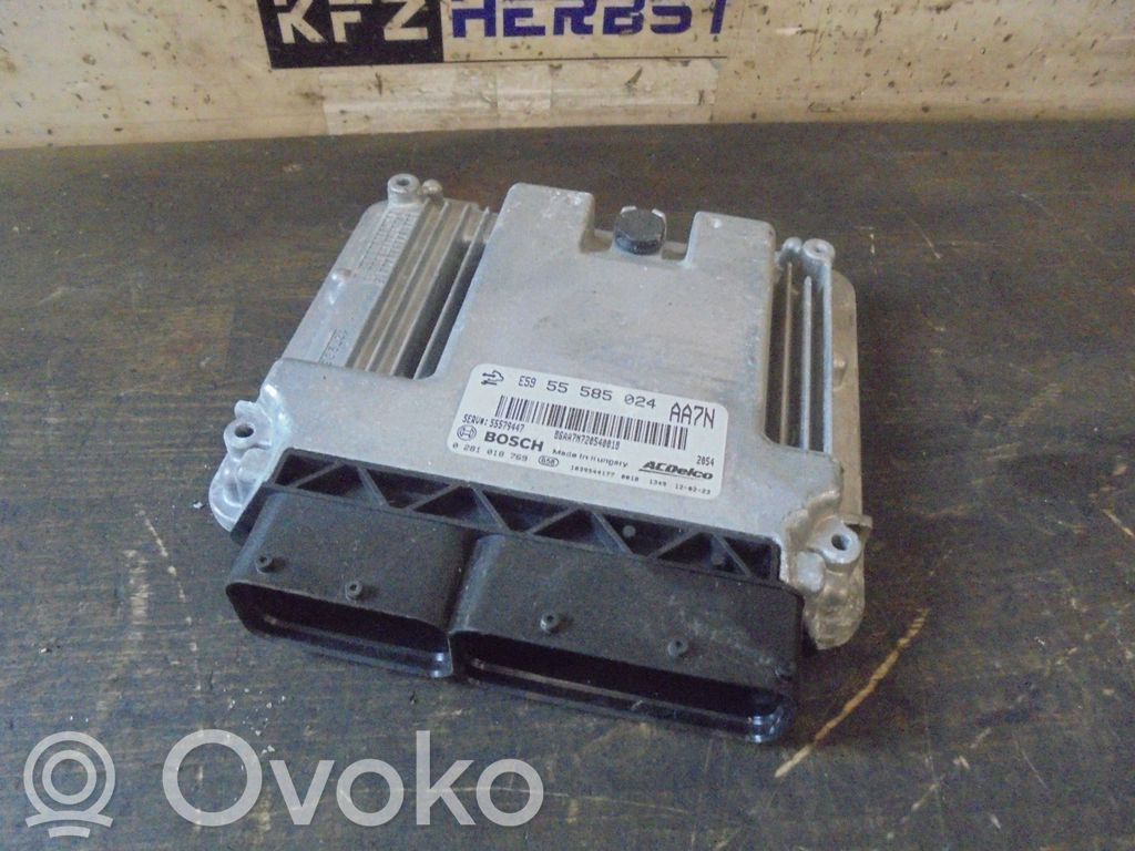 Engine control unit/module   55585024,55585024,AA7N,0281018769,55579447,55585024,AA7N