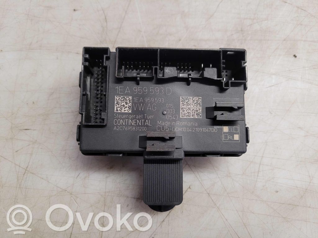 Volkswagen ID.3 Other control units/modules 