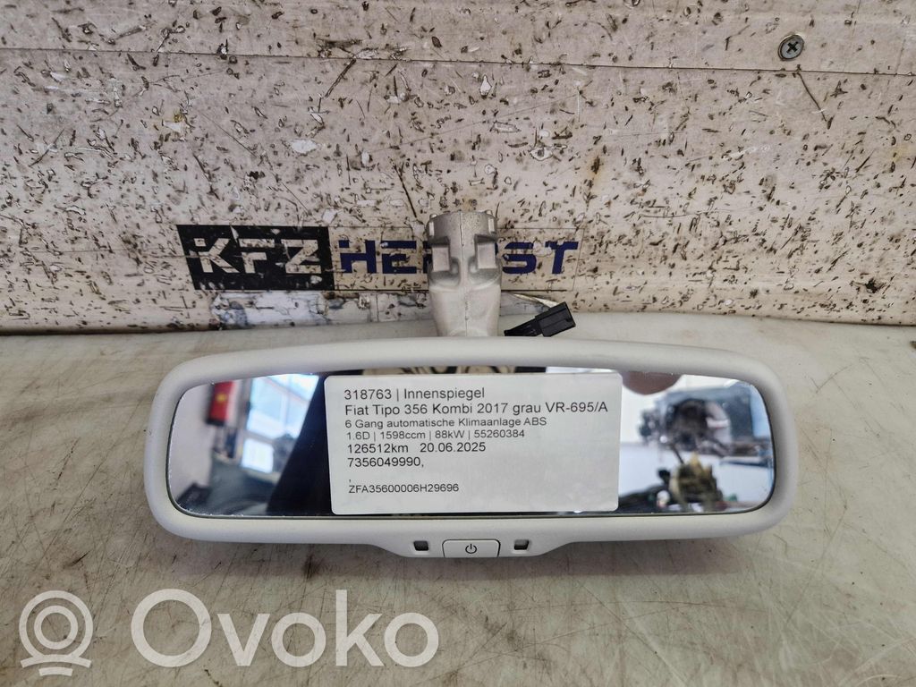 Fiat Tipo Espejo retrovisor (interior) 