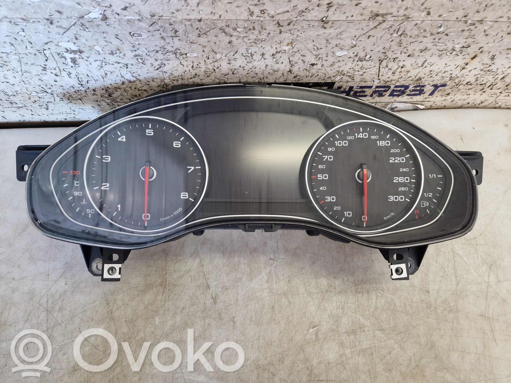 Audi A6 S6 C7 4G Geschwindigkeitsmesser Cockpit