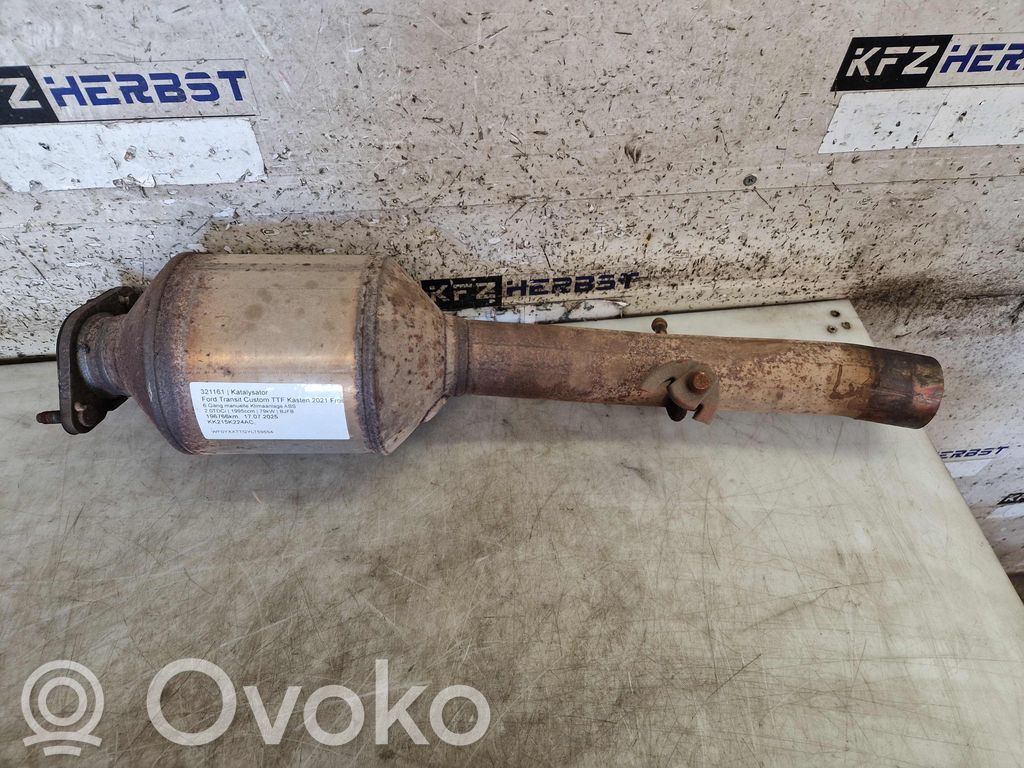 Ford Transit Custom Katalizatorius/ FAP/DPF kietųjų dalelių filtras 