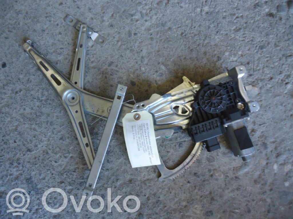 Opel Zafira B Mechanizm podnoszenia szyby przedniej bez silnika 