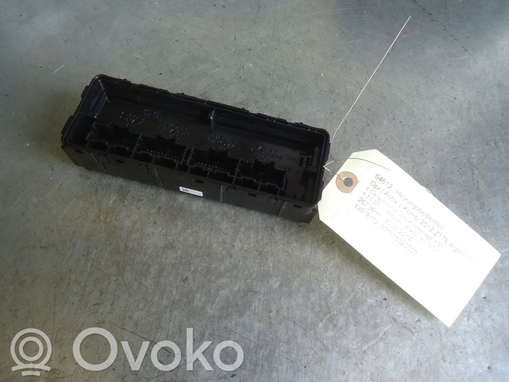 Interior fan control switch   13578112,901516320003,13578112,8112,901516320003