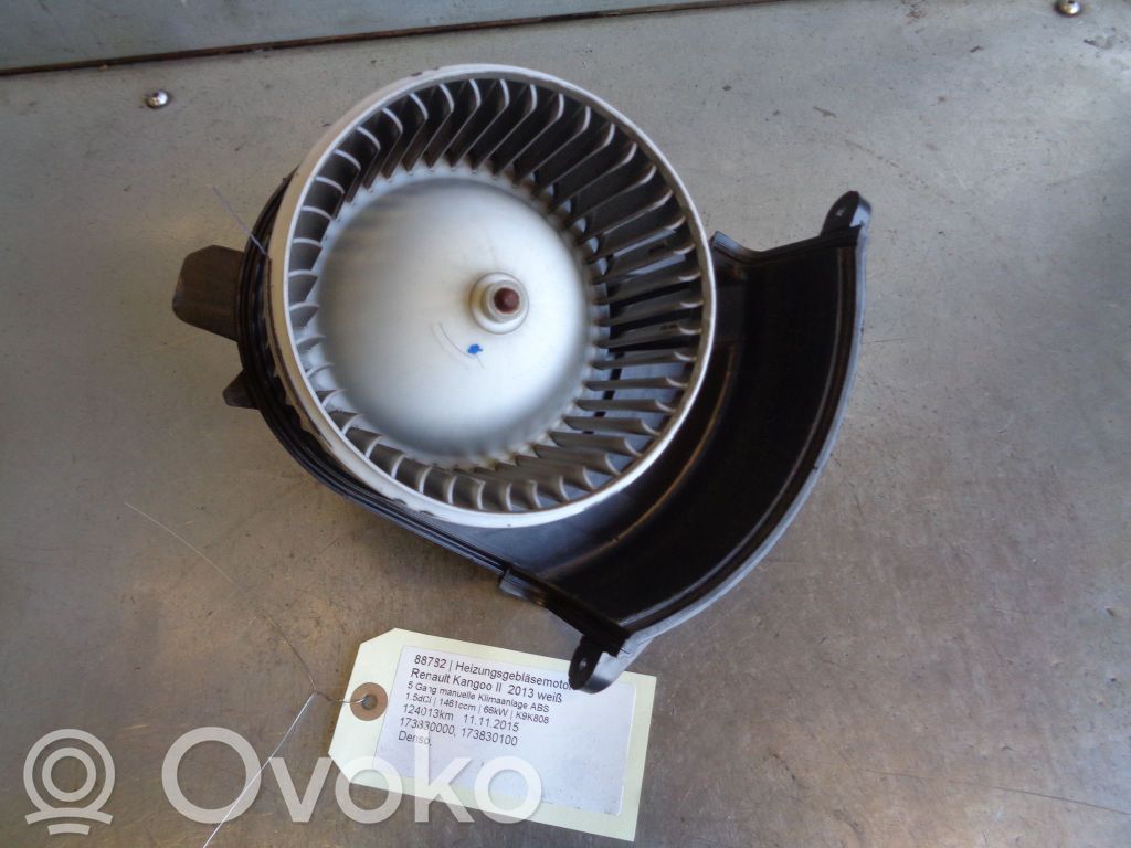 Renault Kangoo II Ventola riscaldamento/ventilatore abitacolo