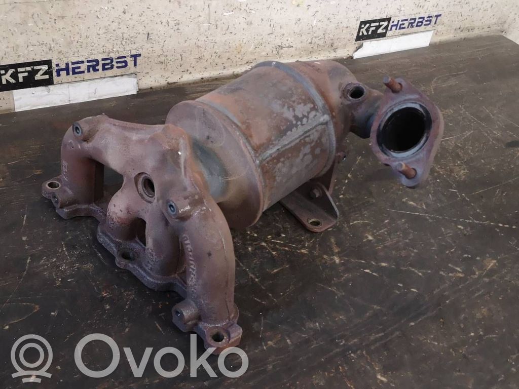 Ford Fiesta Catalyst/FAP/DPF particulate filter 