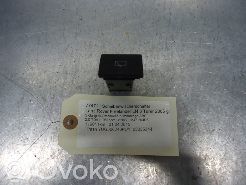 Wiper switch   YUG500240PUY,03035344,YUG500240PUY