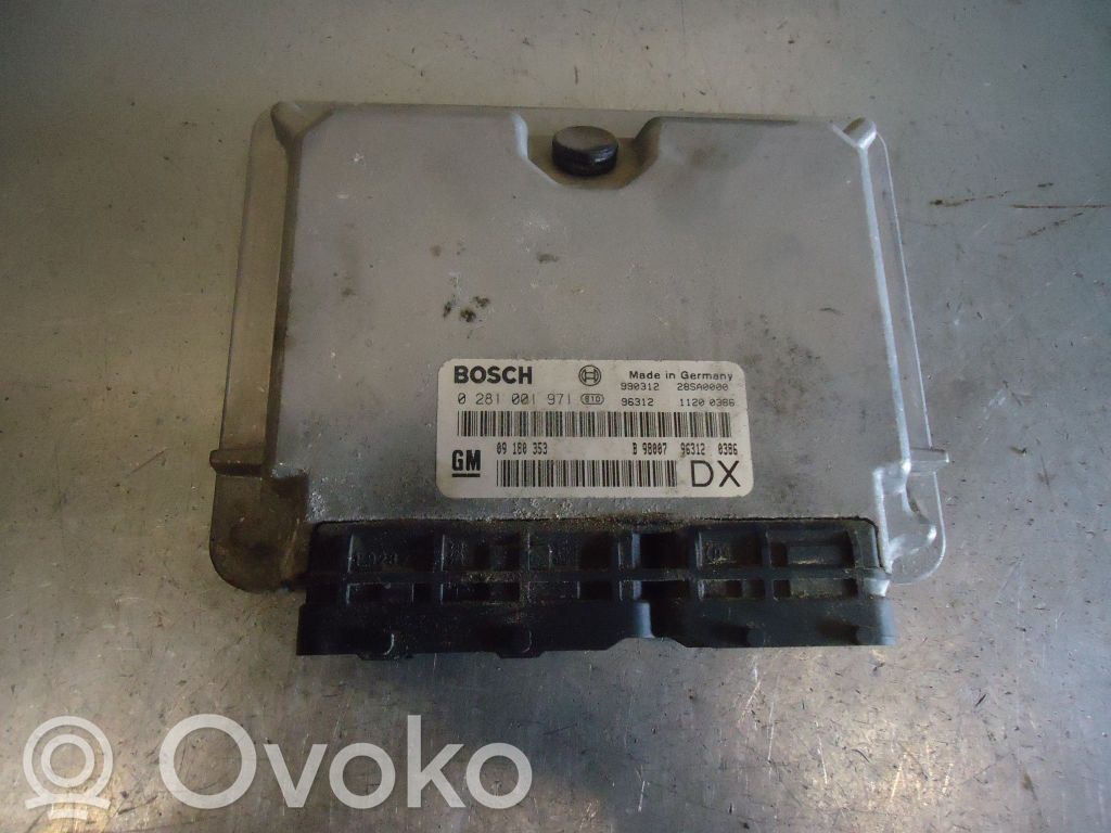 Opel Astra G Sterownik / Moduł ECU 