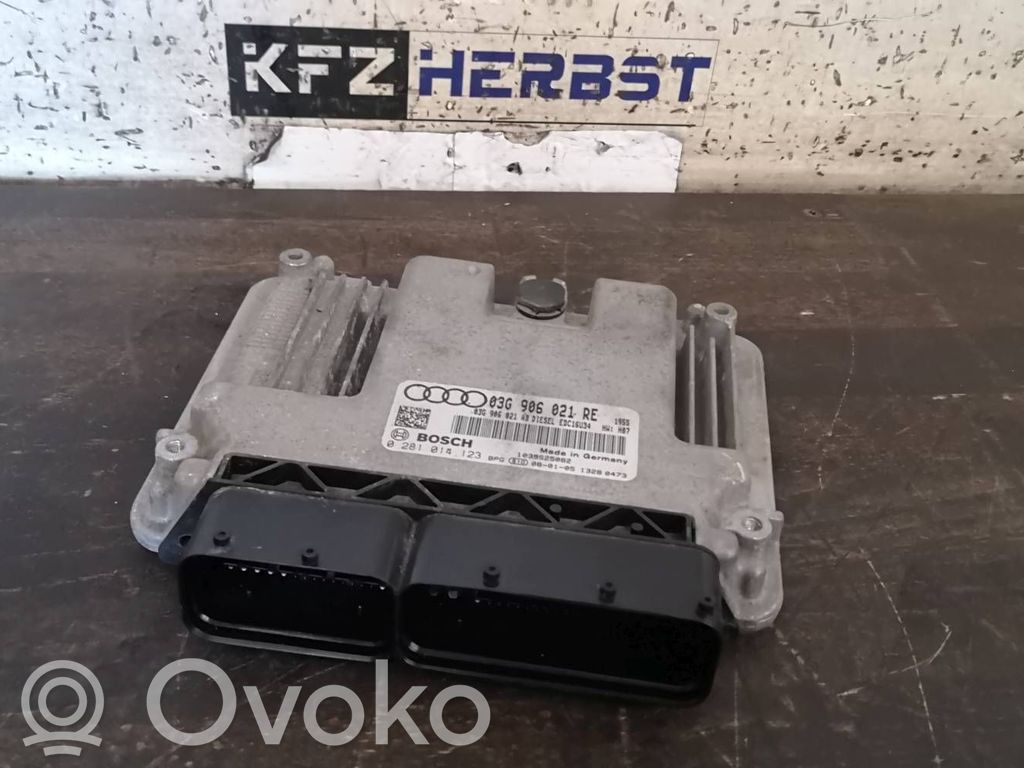 Unidad de control/módulo del motor   03G906021RE,0281014123,0281014123,03G906021RE