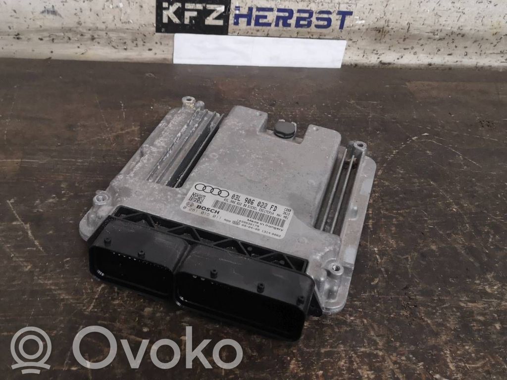 Audi A3 S3 8P Engine control unit/module 