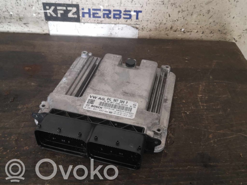 Volkswagen Cross Touran II Sterownik / Moduł ECU 