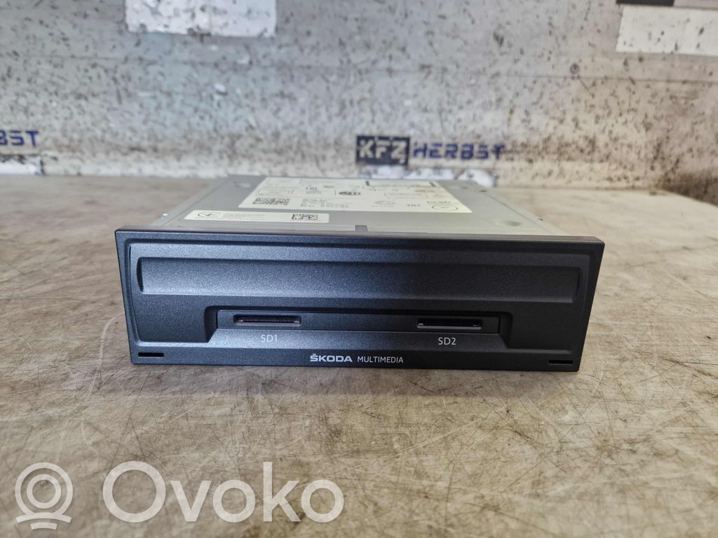 Skoda Octavia Mk3 (5E) CD/DVD player unitate navigație 