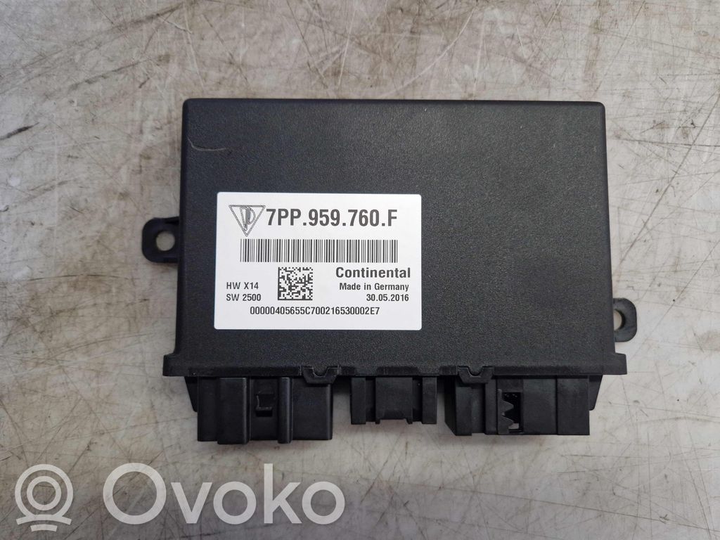 Porsche Cayenne (92A) Autres unités de commande / modules 
