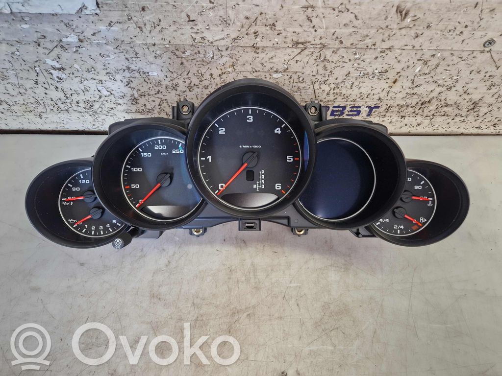 Porsche Cayenne (92A) Tachimetro (quadro strumenti)