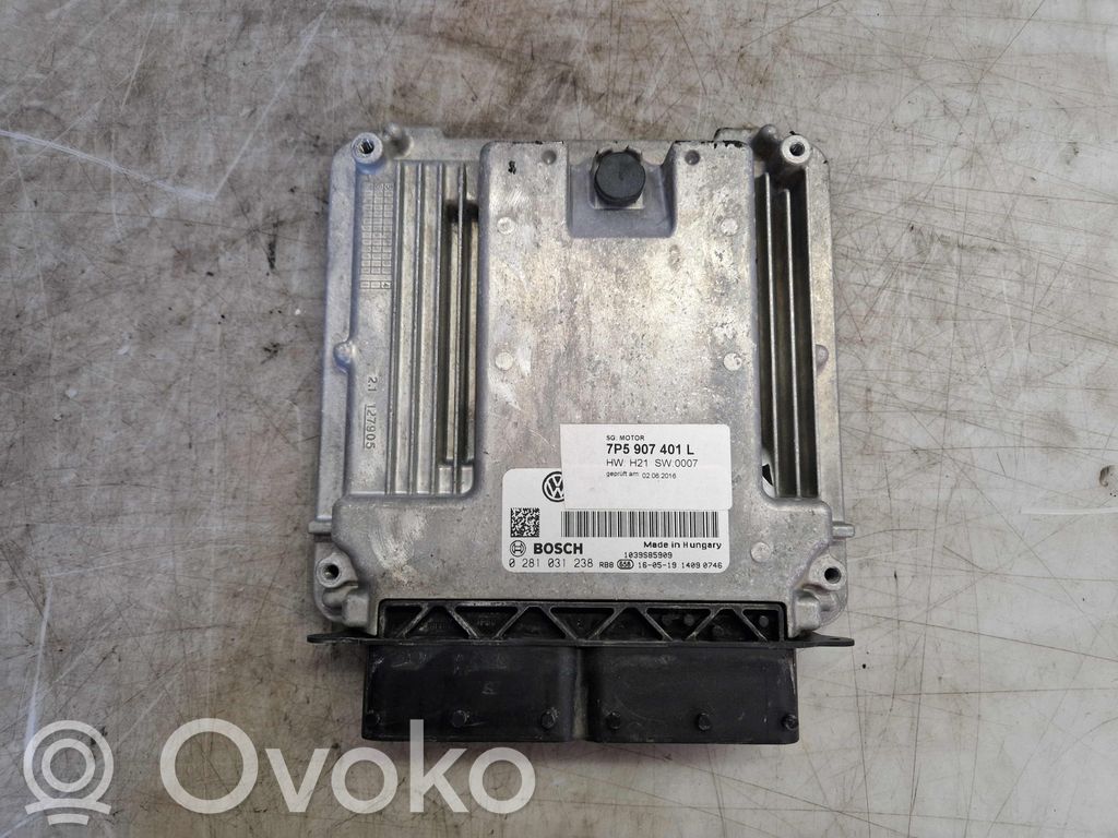 Porsche Cayenne (92A) Engine control unit/module 