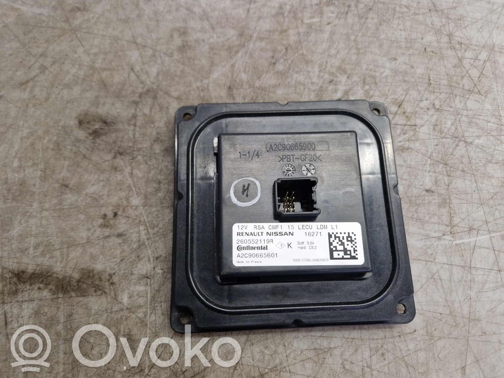 Autres unités de commande / modules   260552119R,A2C90665601,260552119R,260559976R,A2C90665601