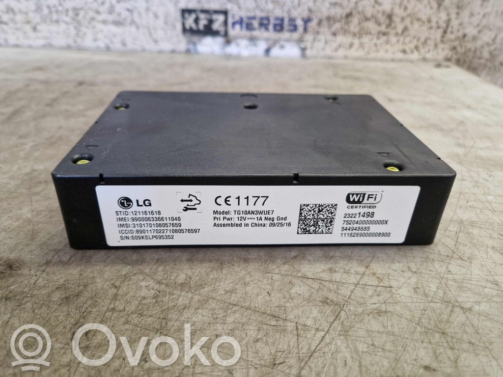 Opel Astra K Altre centraline/moduli 