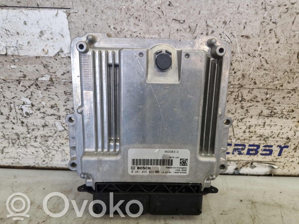 Fiat Tipo Engine control unit/module 