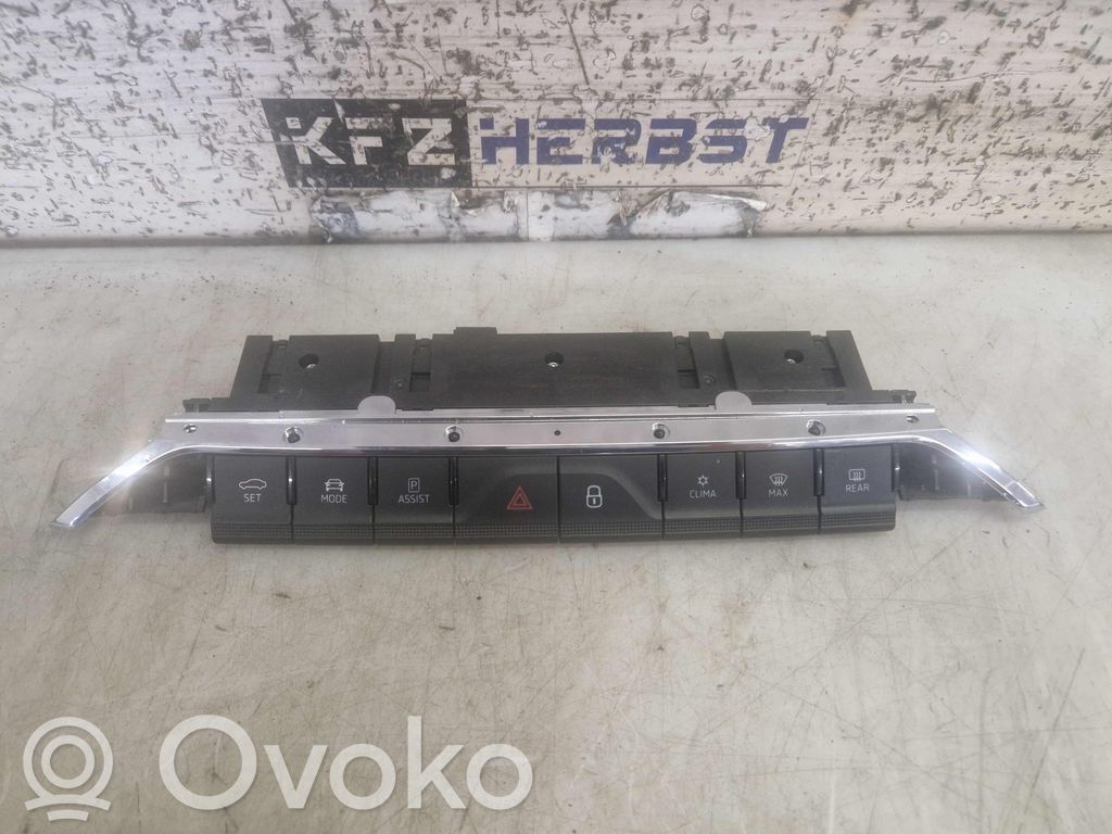 Skoda Octavia Mk4 Botón interruptor de luz de peligro 