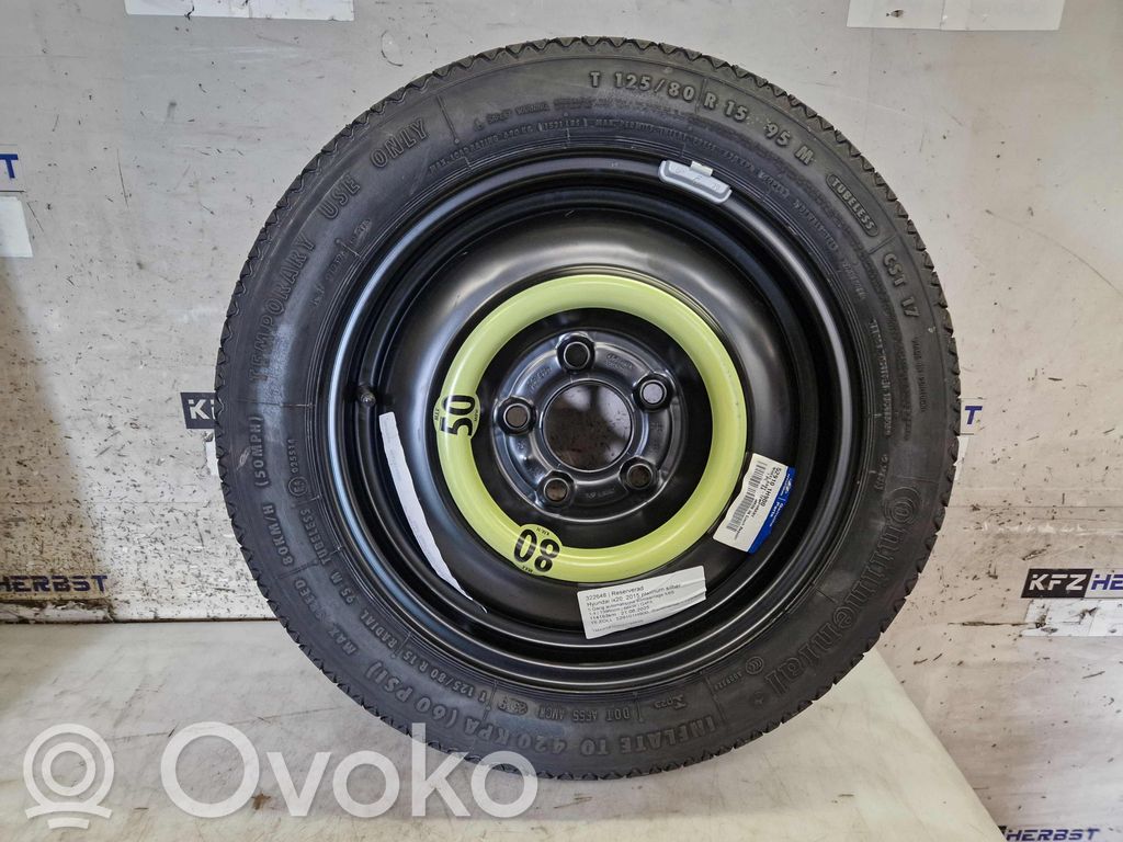 Hyundai ix20 Rueda de repuesto R15 