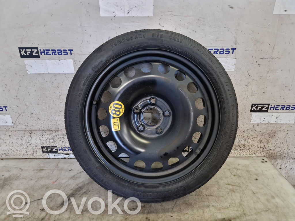 Opel Astra K R16 atsarginis ratas 