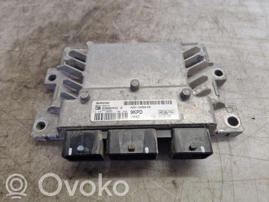 Engine control unit/module   AV2112A650CD,S180047012,8U7112A650AA,AV2112A650CD,S180047012
