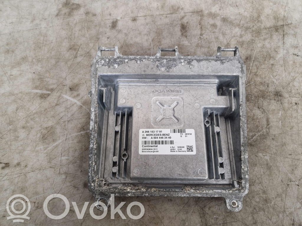 Engine control unit/module   2661531791,5WK90804,0044463440,2661531791,5WK90804